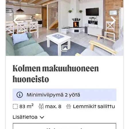 Chalet Porvoosta Iso Moekki Vuokralle